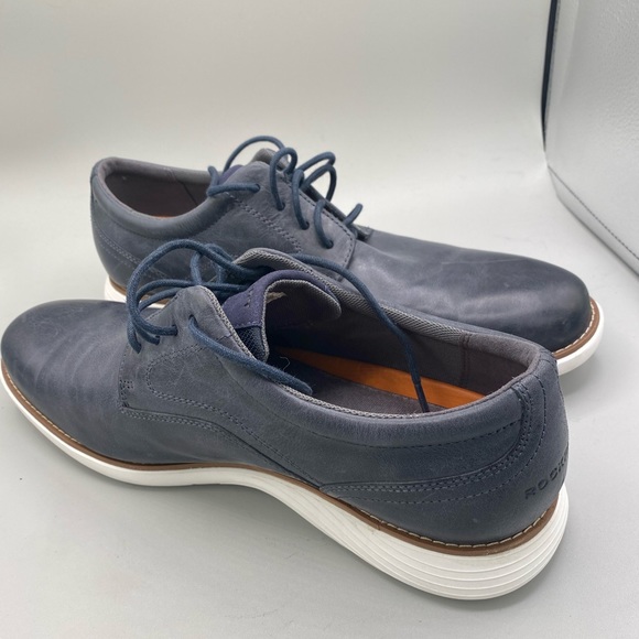 Genuine Leather Rockport Oxford Shoes Size 10.5 - Picture 3 of 4